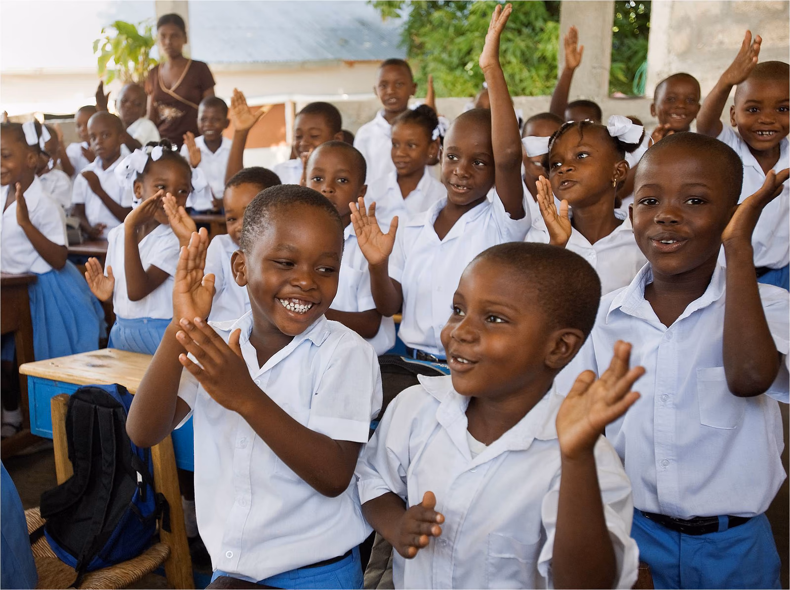 Haitian Environmental Support Program students